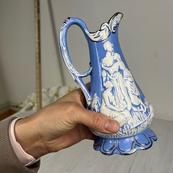1965 Vintage Ceramic Pitcher 6.5in. - Picture 11 of 11